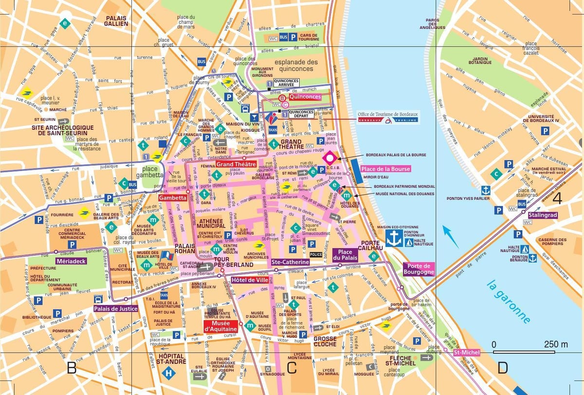 Bordeaux térkép pdf