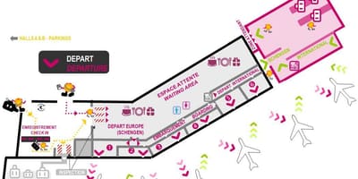 Térkép Bordeaux terem 