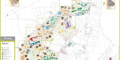 Térkép Bordeaux-i iskola