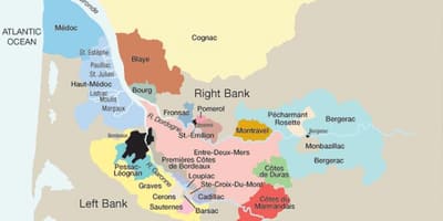 Bal bank Bordeaux térkép